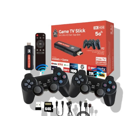 Game Tv Stick-convertidor De Tv A Smart Tv, Consola Juegos